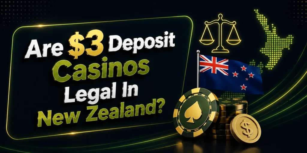 Are $3 Deposit Casinos Legal In New Zealand