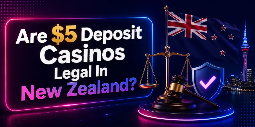 Are $5 Deposit Casinos Legal In New Zealand