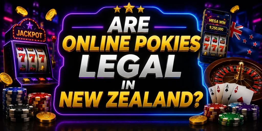 Are Online Pokies Legal In New Zealand