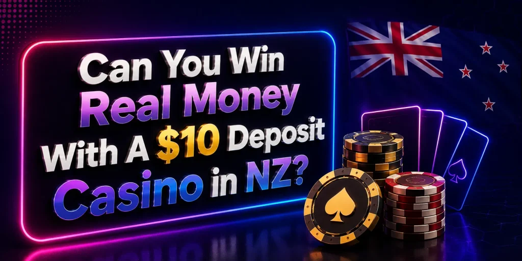 Can You Win Real Money With A $10 Deposit Casino in NZ