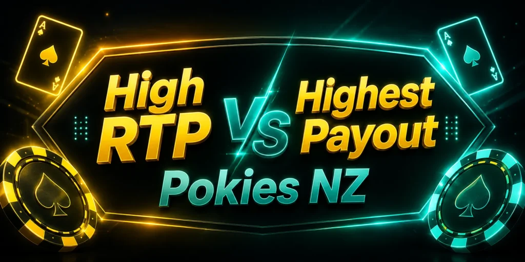 High RTP Vs Highest Payout Pokies NZ
