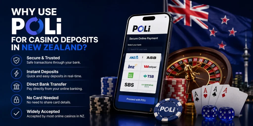 Why Use POLi For Casino Deposits In New Zealand