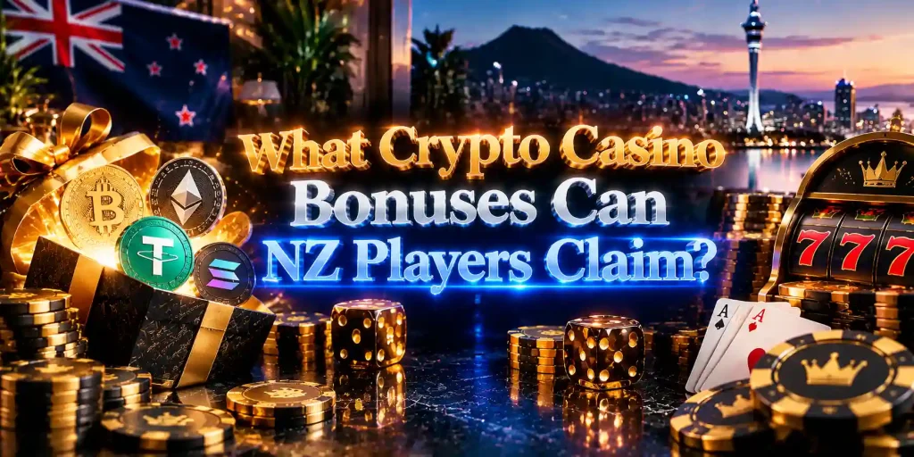 What Crypto Casino Bonuses Can NZ Players Claim?
